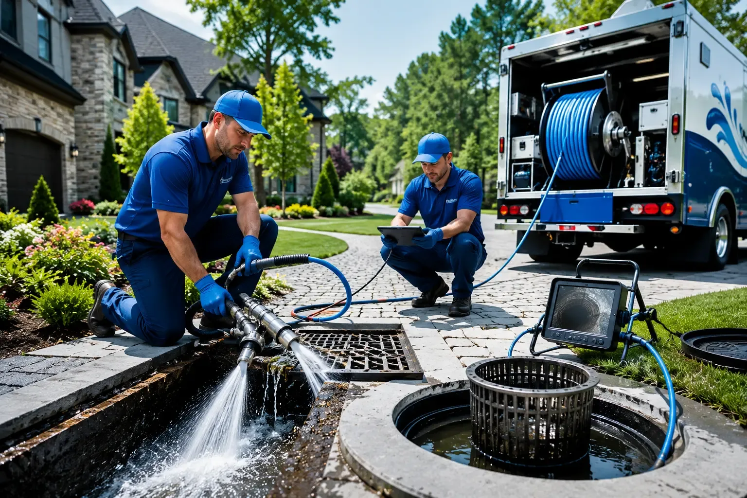 Local outdoor drain cleaning professionals in Cokeburg, PA